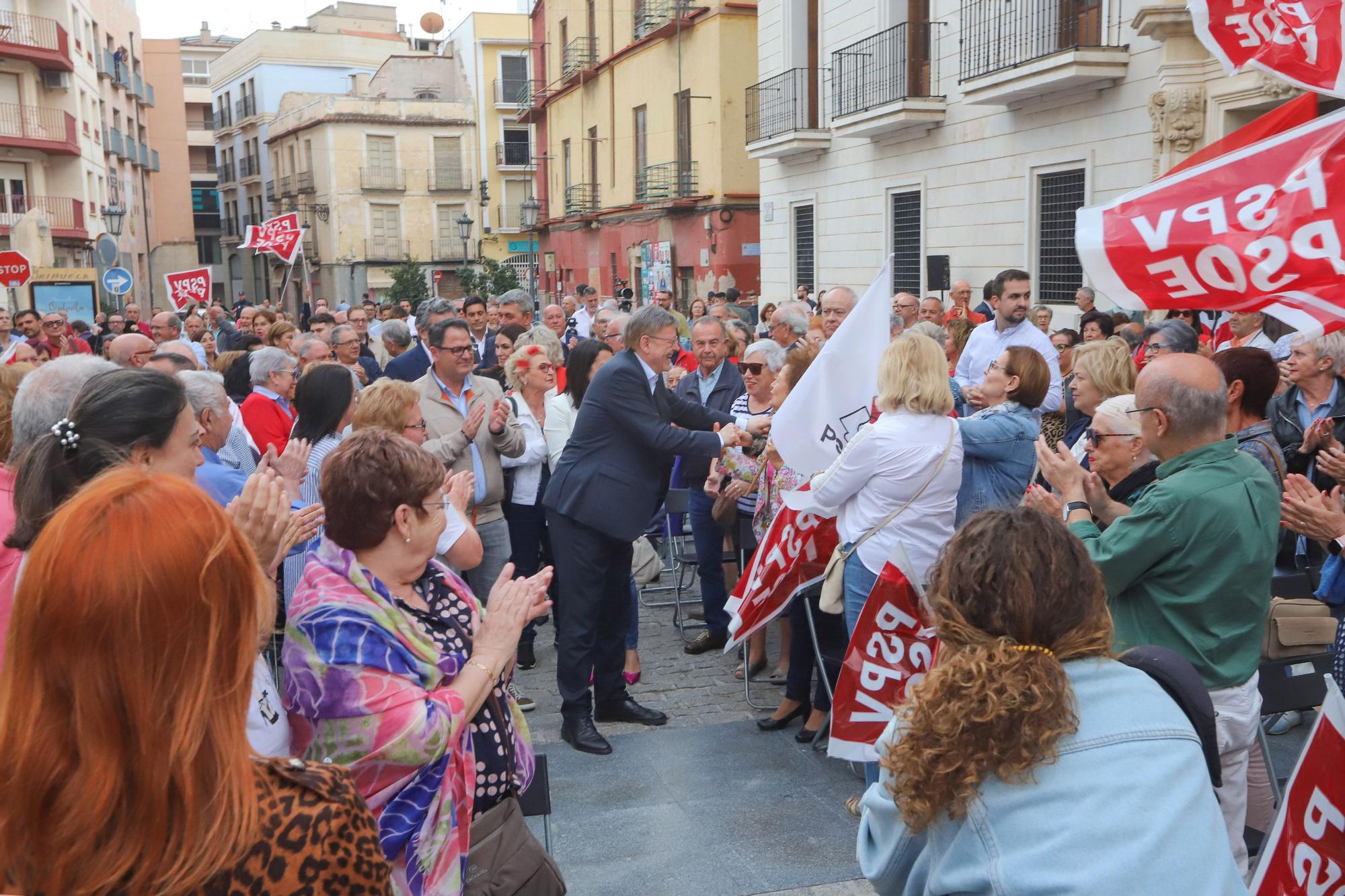 Puig anuncia en Orihuela un recurso contra el auto del trasvase