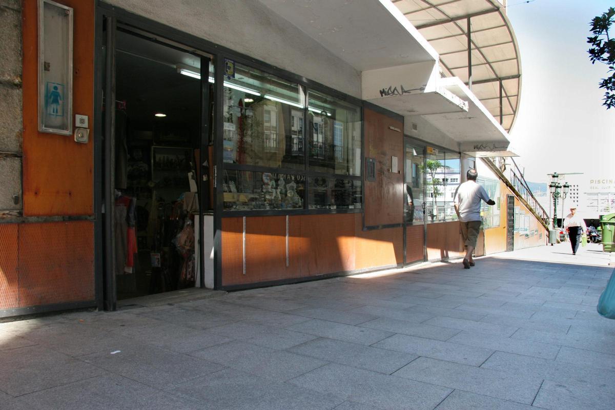 Uno de los locales de la Rúa Carral, en 2006.