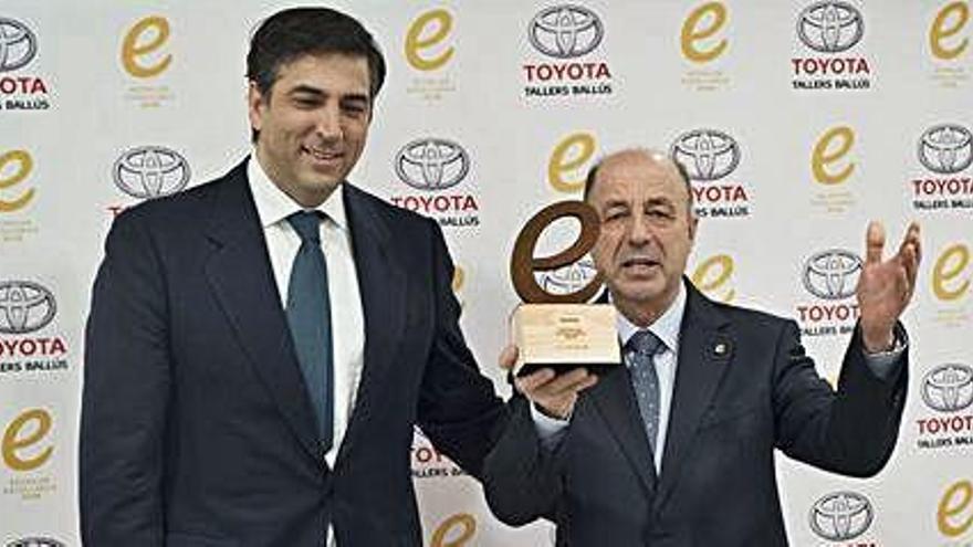 Tallers Ballús rep el reconeixement Retailer Excellence de Toyota