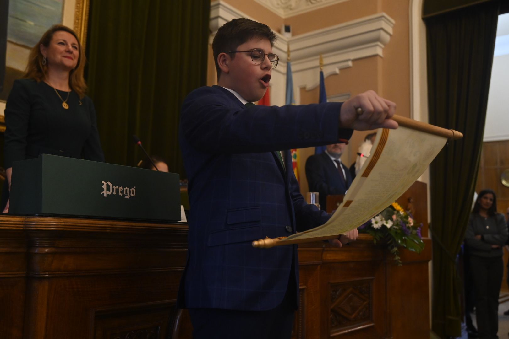 Vicente Marzá y David Sotos cantan por primera vez el pregó de la Magdalena 2025
