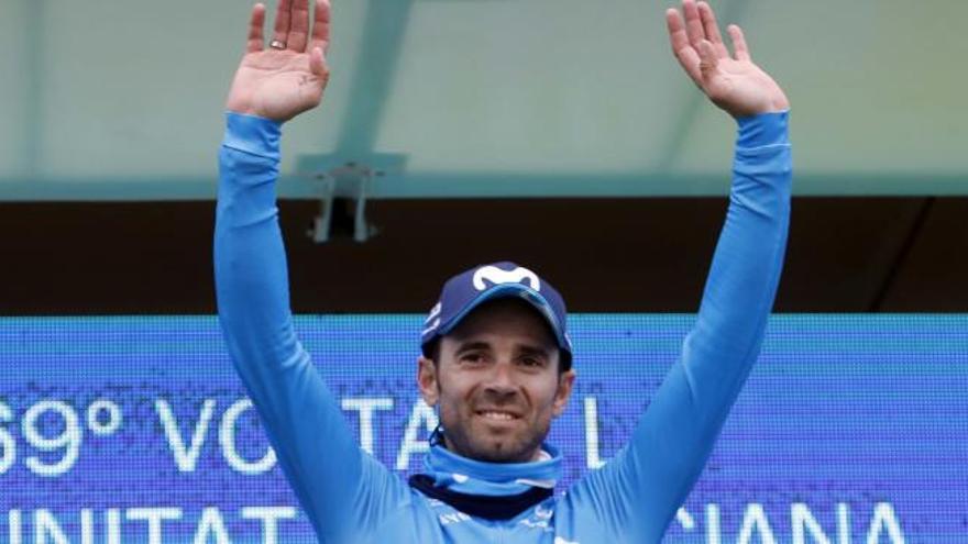 Alejandro Valverde gana al sprint la segunda etapa de la Volta