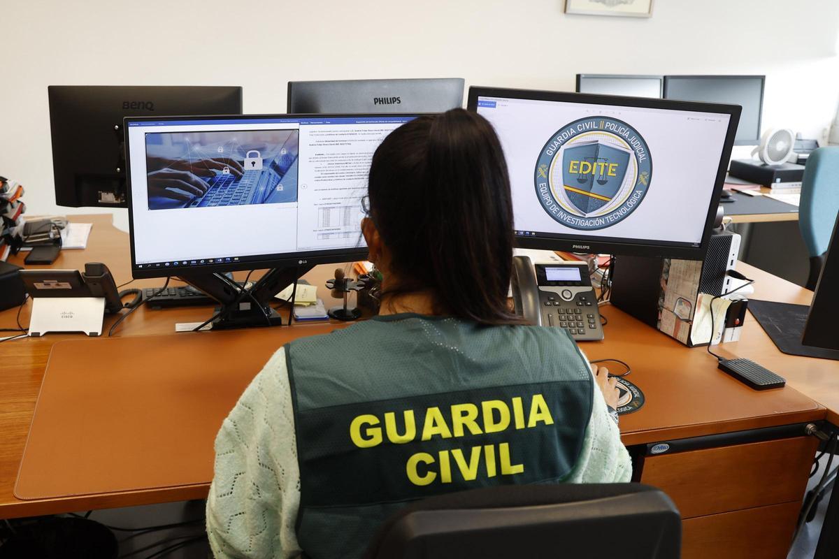 DEPENDENCIAS DEL EQUIPO DE DELITOS TELEMATICOS DE LA GUARDIA CIVIL DE PONTEVEDRA