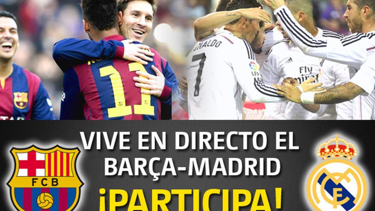 SPORT sortea dos entradas para el Barça-Madrid