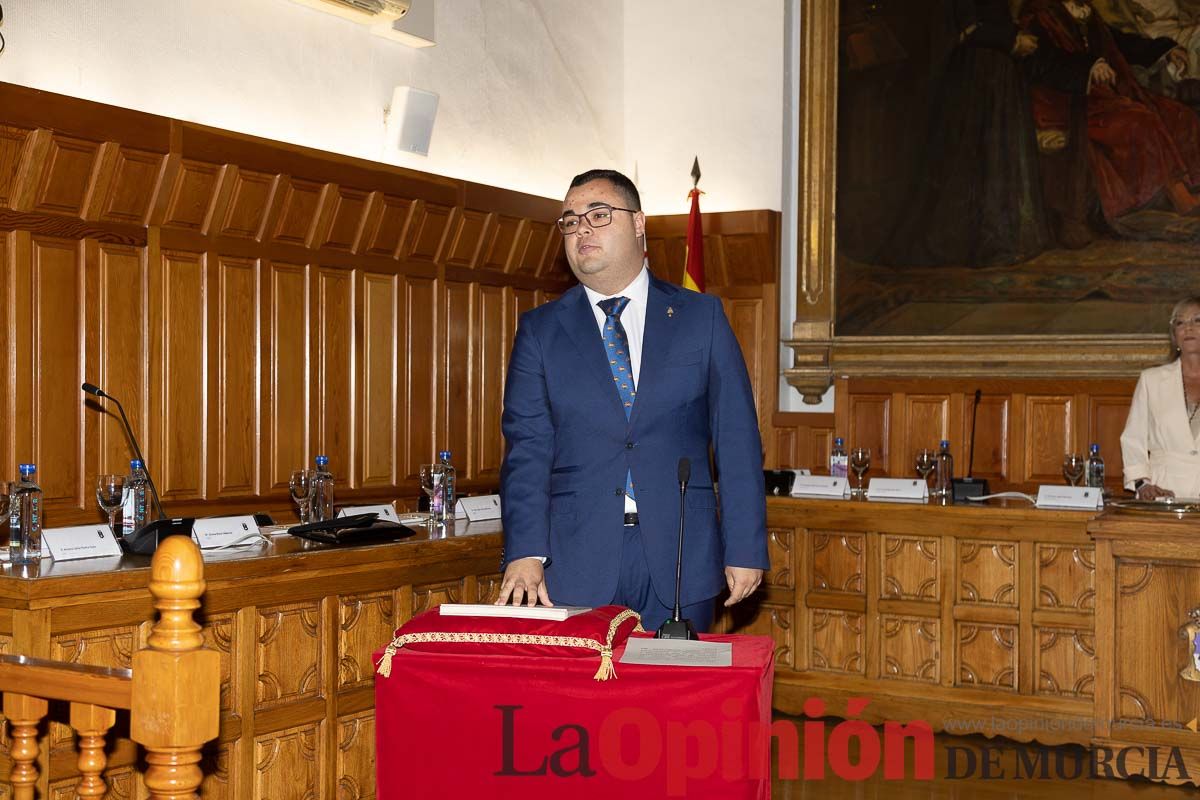 Pleno de investidura en el Ayuntamiento de Caravaca