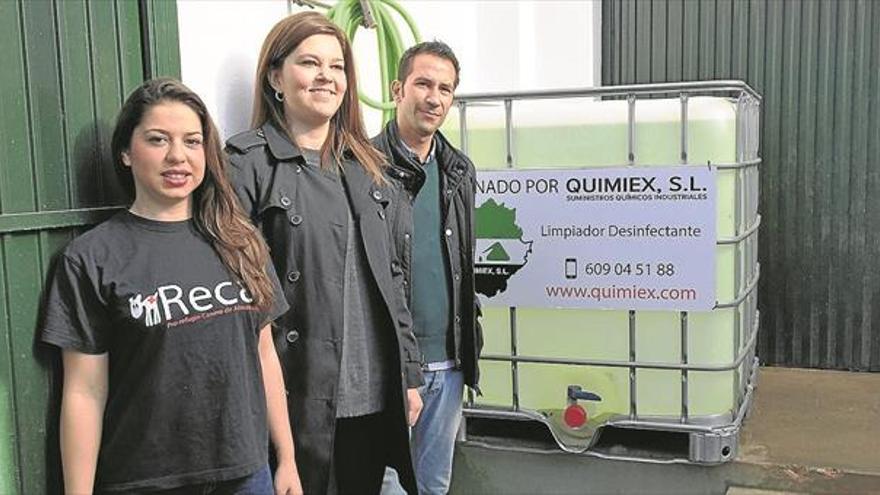 Quimiex ayuda a mantener más higiénica la perrera municipal