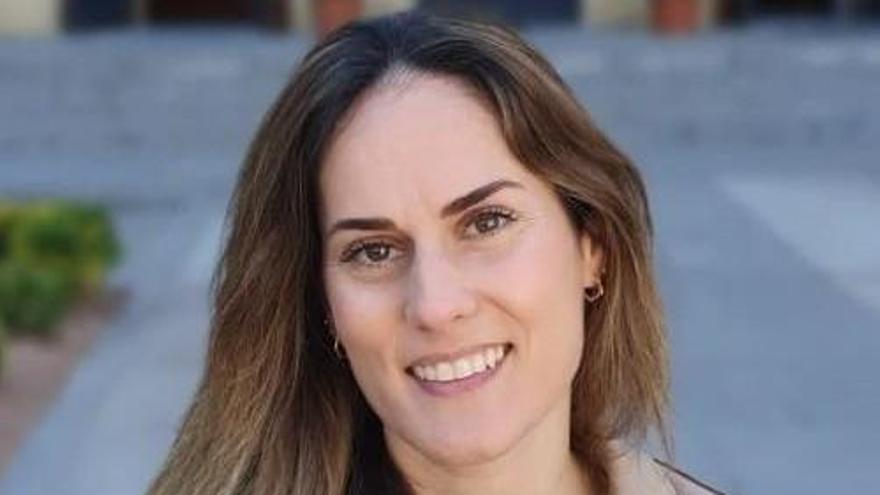 La profesora Rocío Ávila.