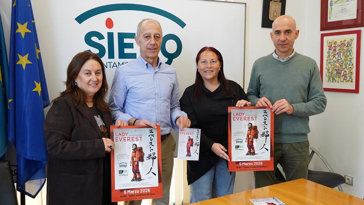 La presentación del evento.