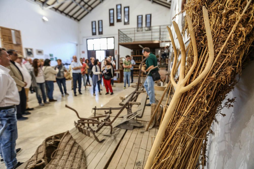 Callosa muestra trabajos del cáñamo a la Unesco