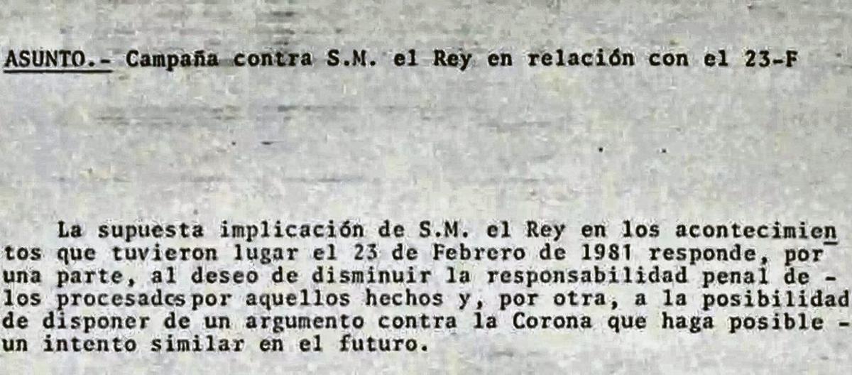 Un informe revela que van circular "notícies falses" contra el monarca