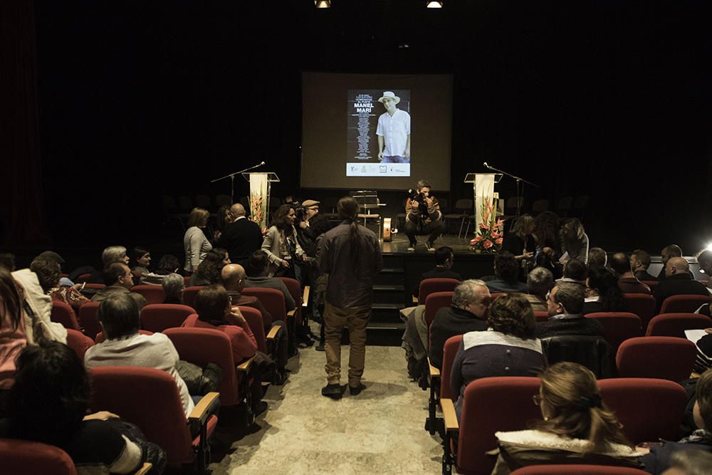 Homenaje a Manel Marí en Can Ventosa