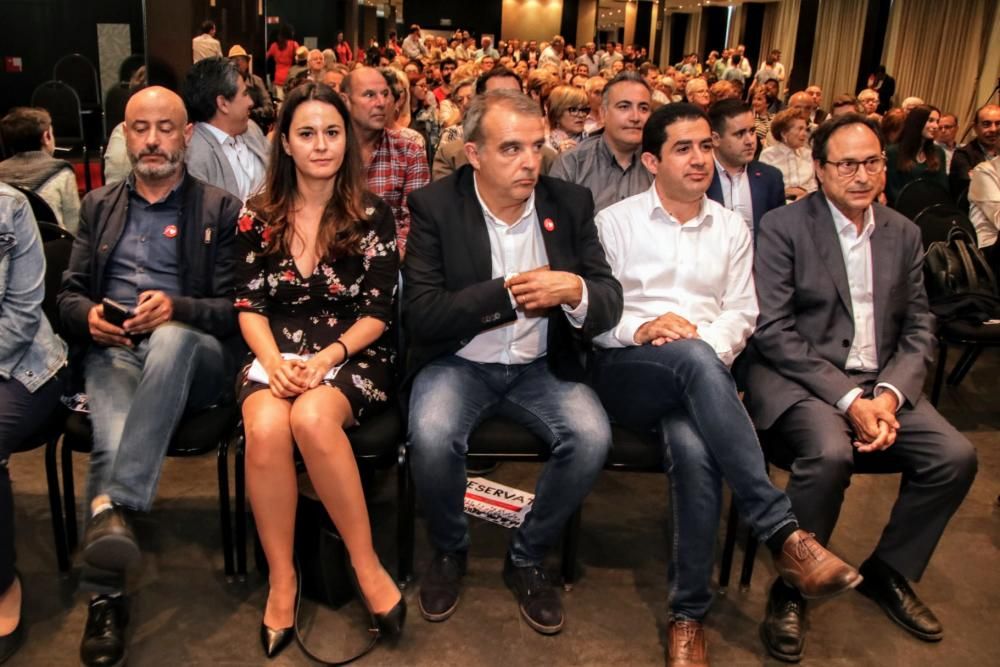Presentación de la candidatura del PSOE en Alcoy.