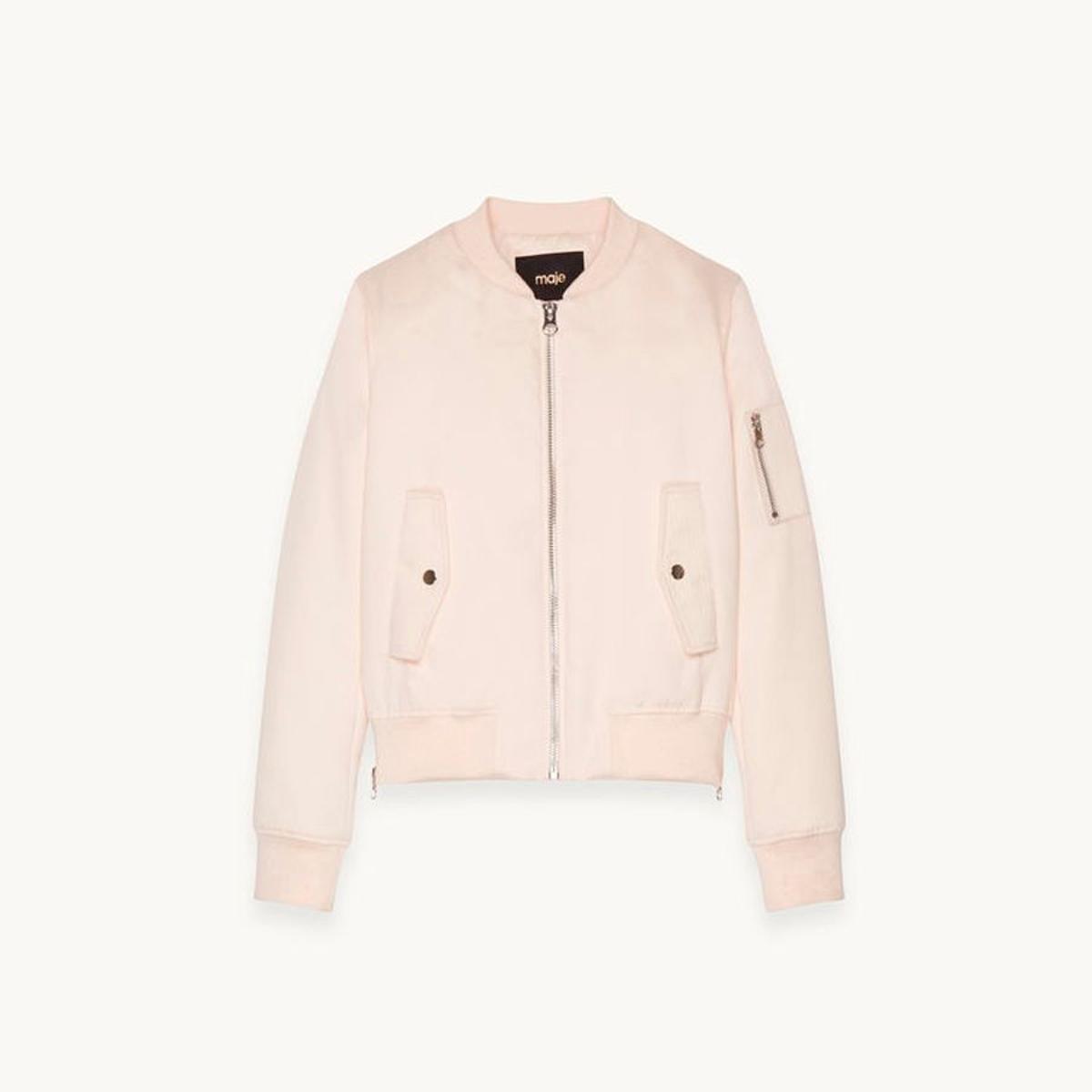 Los imprescindibles de Maje en rebajas: bomber rosa