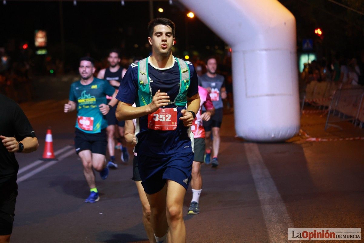 Las mejores imágenes de la carrera nocturna de Murcia
