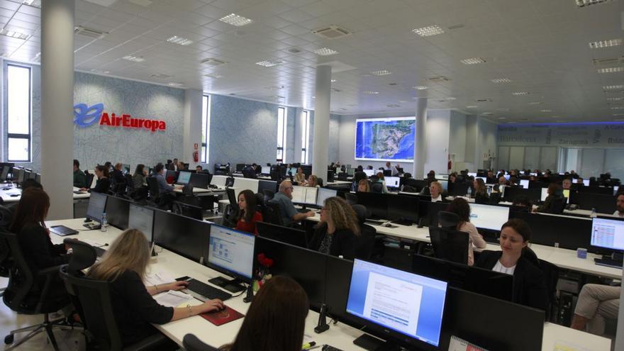 Oficinas de la compañía Air Europa. |