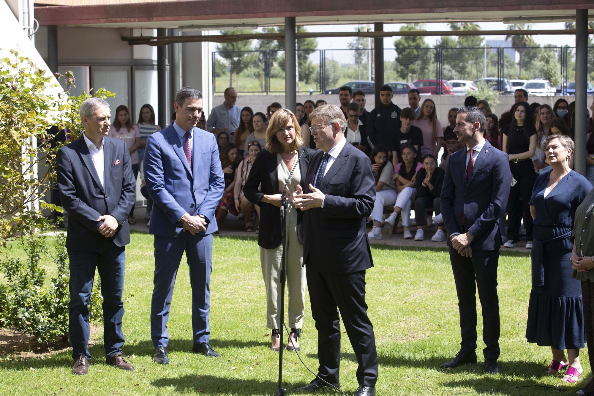 Pedro Sánchez en Mislata