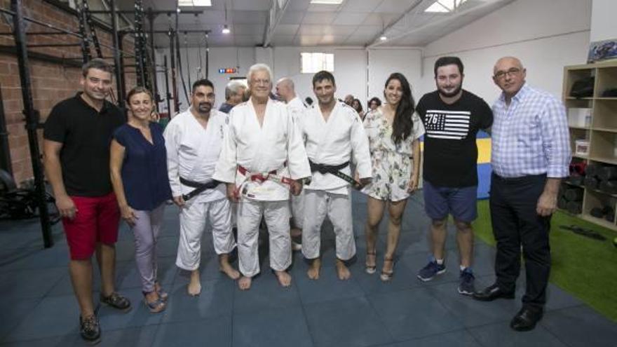 Valverde apadrina el Judo Club San Vicente