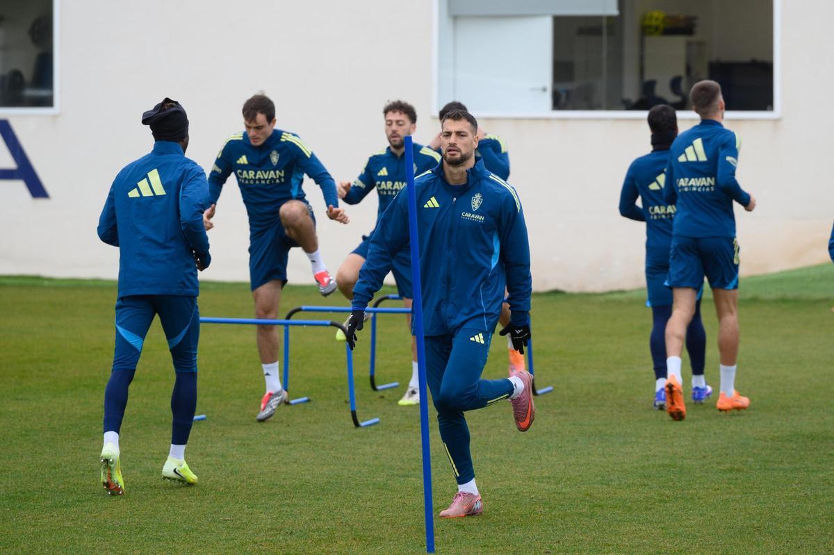 Bakis, durante un entrenamiento en la Ciudad Deportiva.