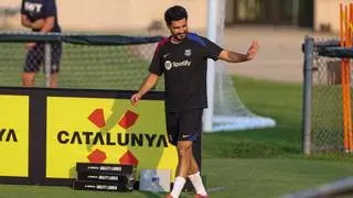 Así ha sido el entrenamiento del Barça en la Base Naval de la Marina de Annapolis para preparar el clásico