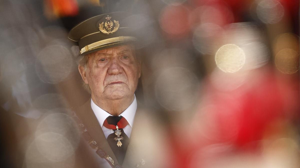 Altkönig Juan Carlos auf einer Aufnahme von 2014.