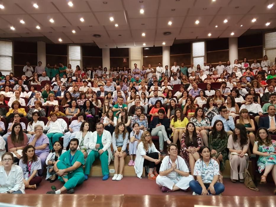 Acto de despedida de residentes en el Hospital General de Alicante