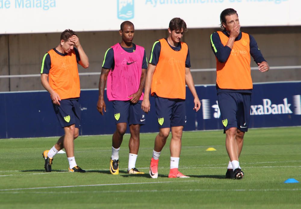 La plantilla blanquiazul vuelve al trabajo para preparar su próximo encuentro, ante el CD Leganés