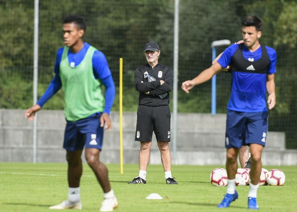 Entrenamiento del Oviedo