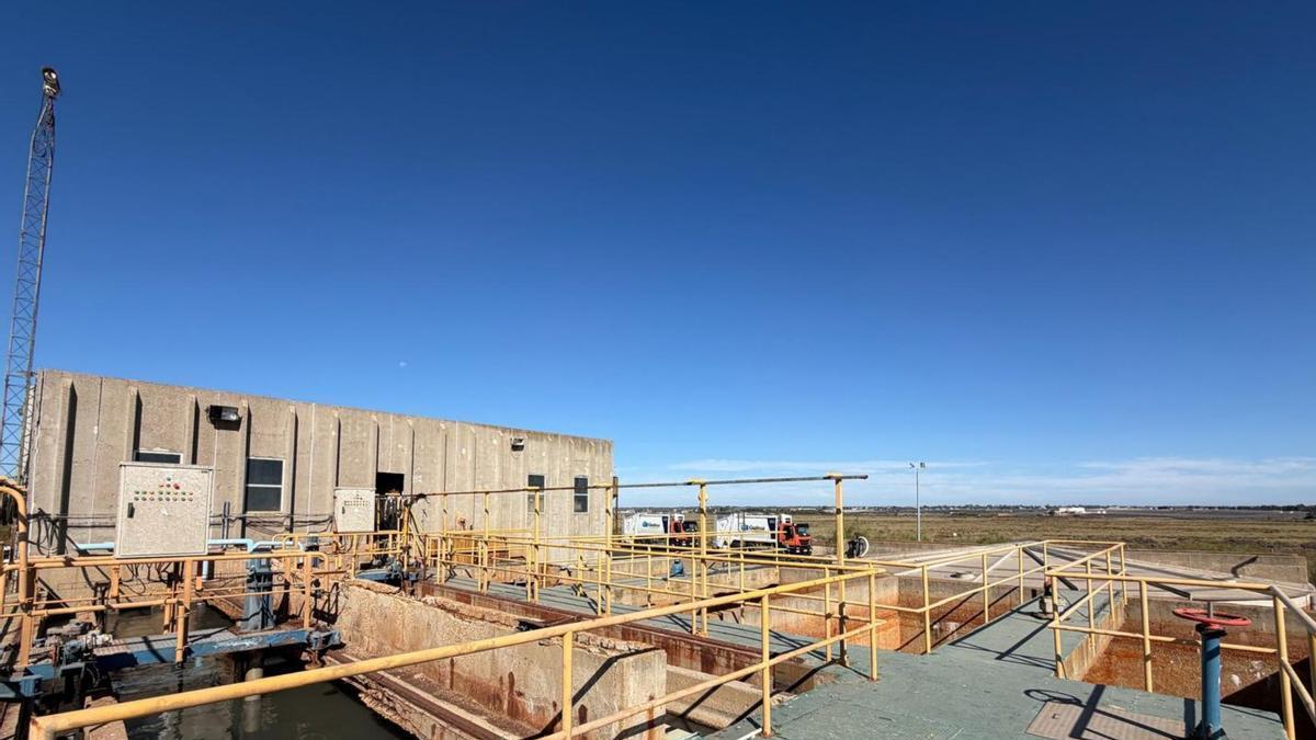 Fonsán y Resinte refuerzan su presencia en Huelva con las obras de reparación estructural de la EDAR de Isla Cristina.