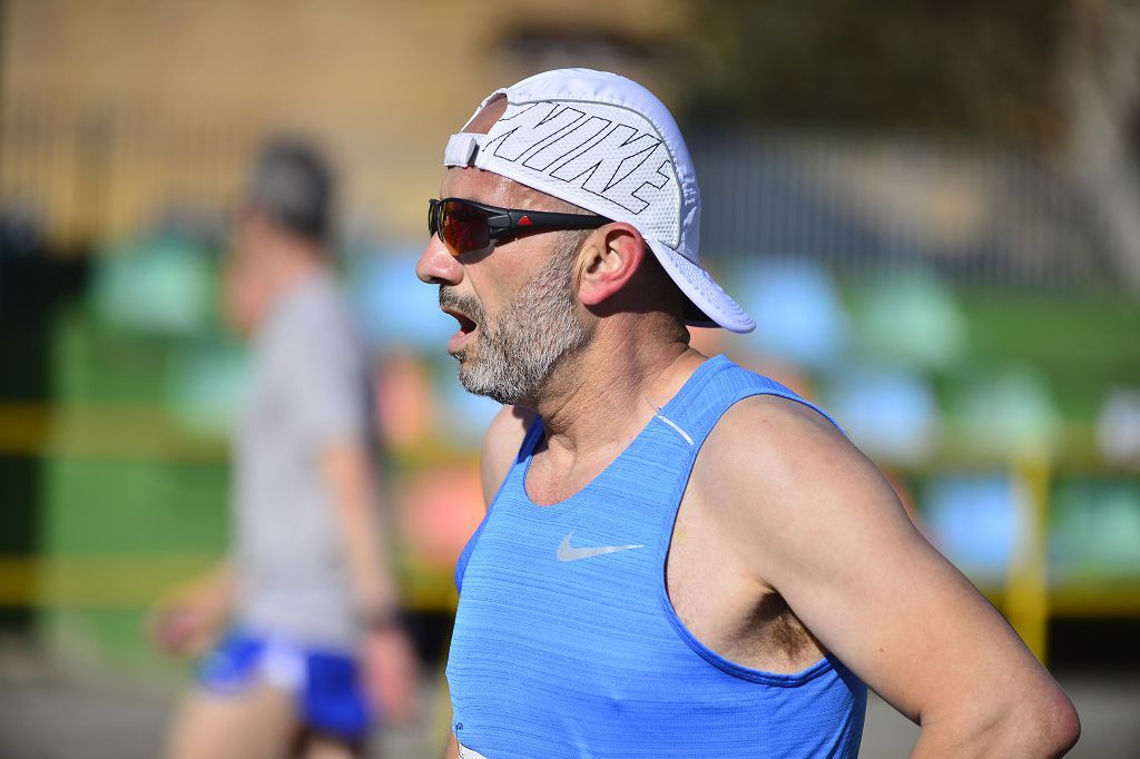 Atletismo nacional Máster sábado en la pista de Atletismo de Cartagena