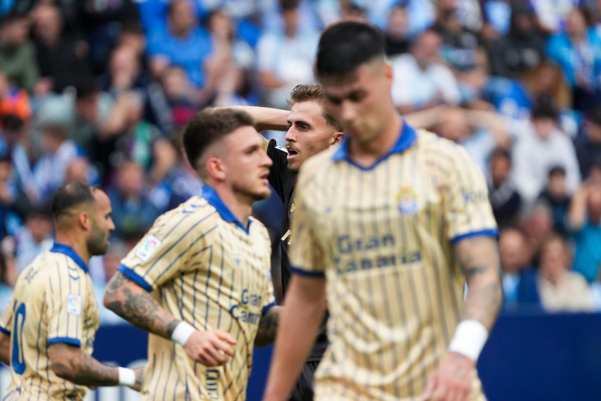 El Málaga CF - UD Las Palmas, en imágenes