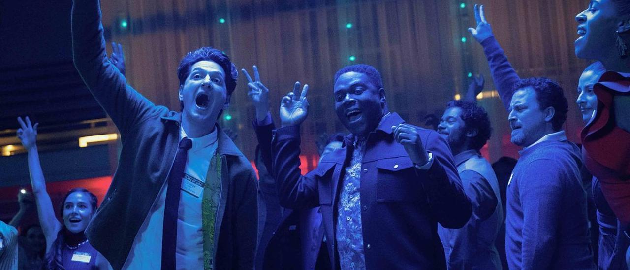 Ben Schwartz y Sam Richardson en ’The afterparty’.