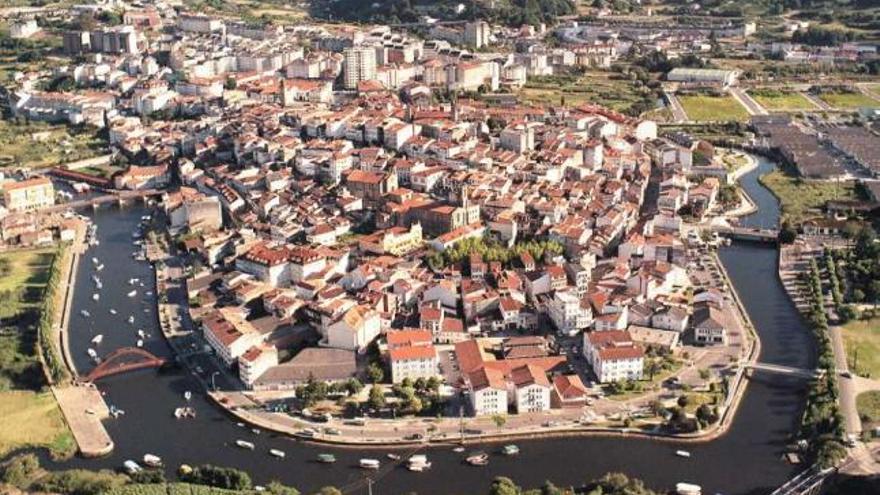 Vista aérea de Betanzos. / la opinión