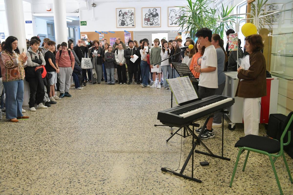O acto homenaxe ó deportado Clemente Juan de la Cruz García