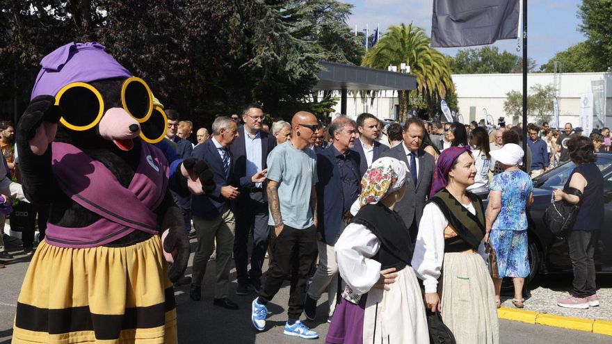 Langreo revalida su &quot;vínculo especial&quot; con Gijón y la Feria de Muestras