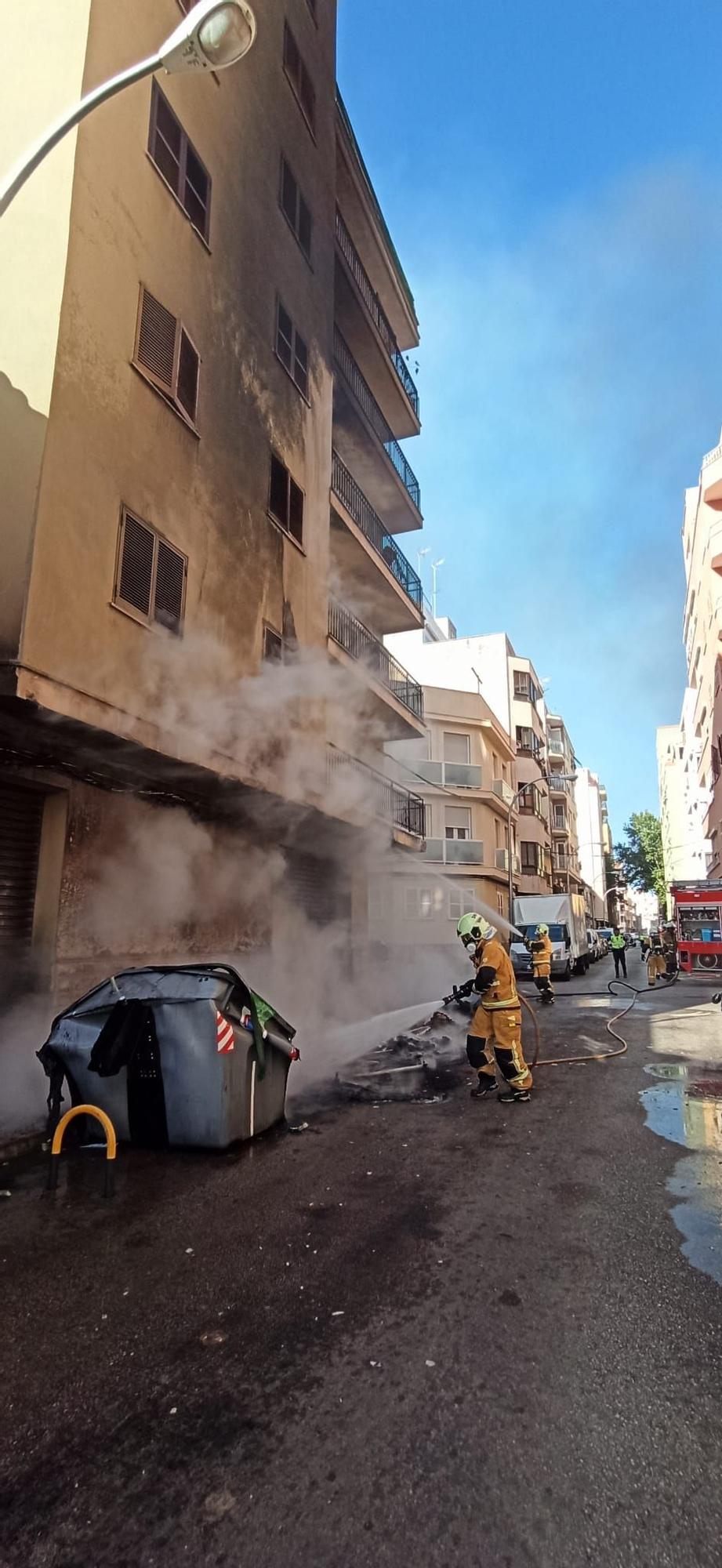 Das sind die Ausmaße des Brandes in Palma, der sich am Dienstagmorgen (15.8.) ereignet hat