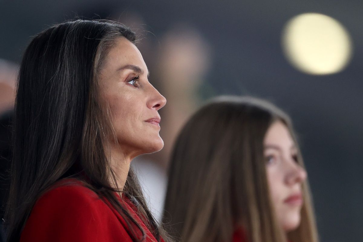 La reina Letizia en la final del mundial femenino de fútbol