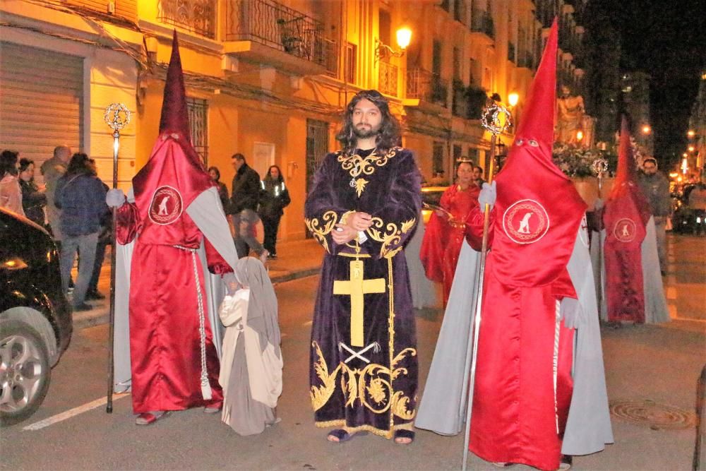 Procesión de la Flagelación y le cristo de la palma.