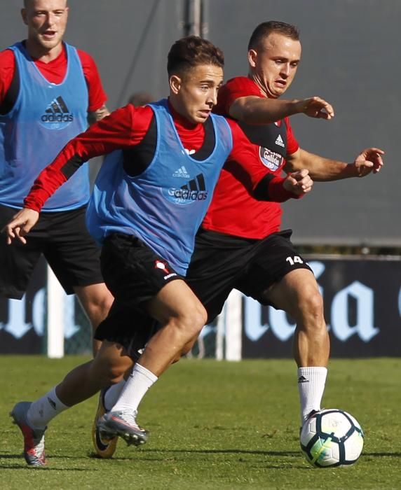 El conjunto vigués se prepara para el exigente duelo del domingo ante el Eibar en Ipurua.