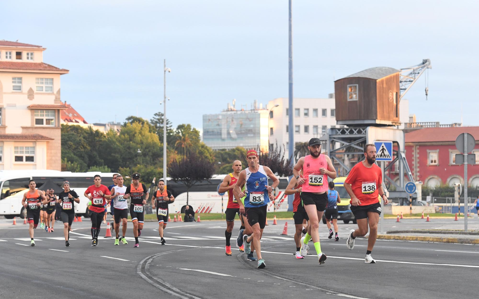 Las imágenes del Maratón de A Coruña