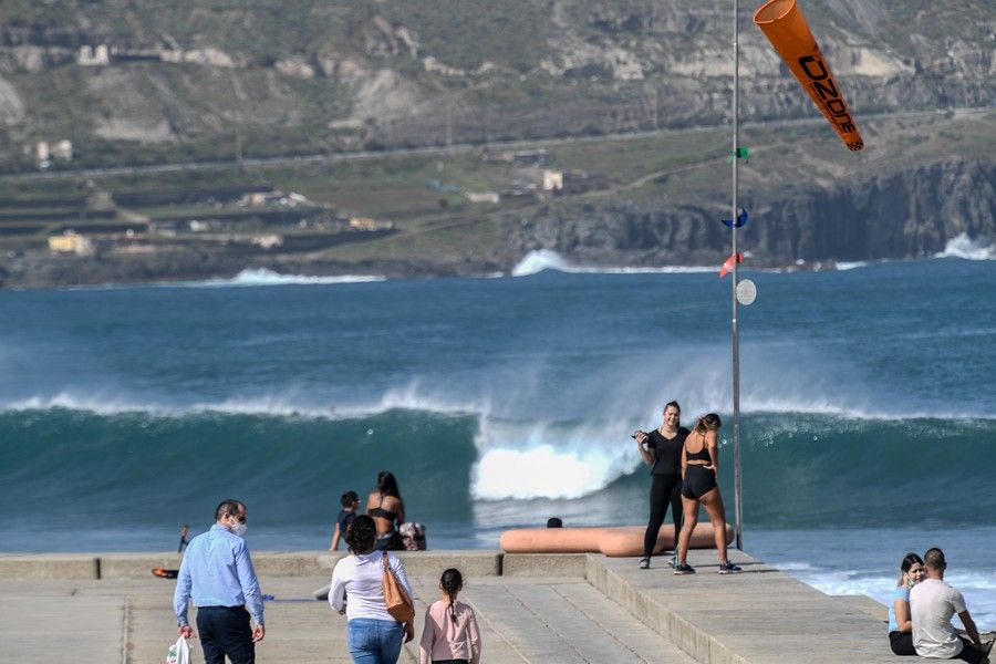 Oleaje en Gran Canaria (15/02/2021)