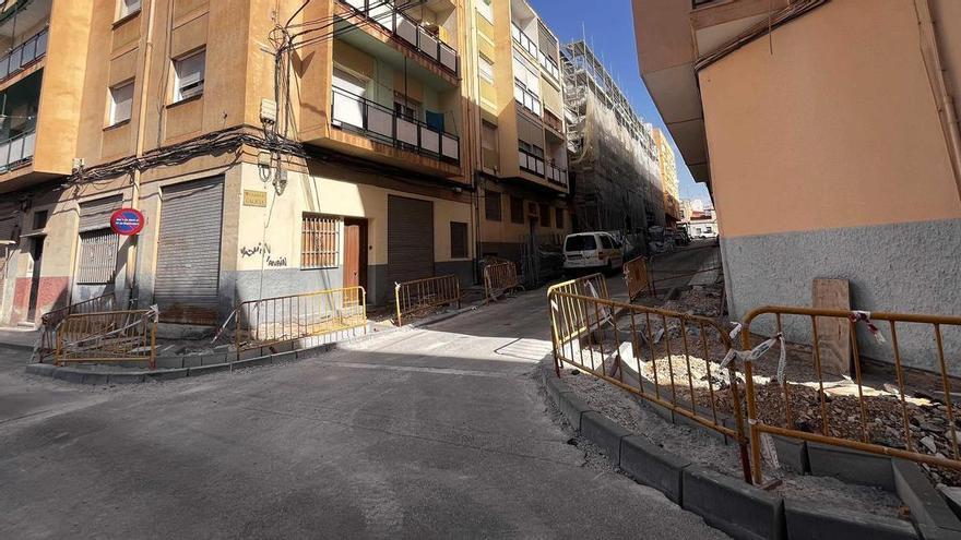 Así avanzan las obras de mejora del barrio La Frontera de Petrer