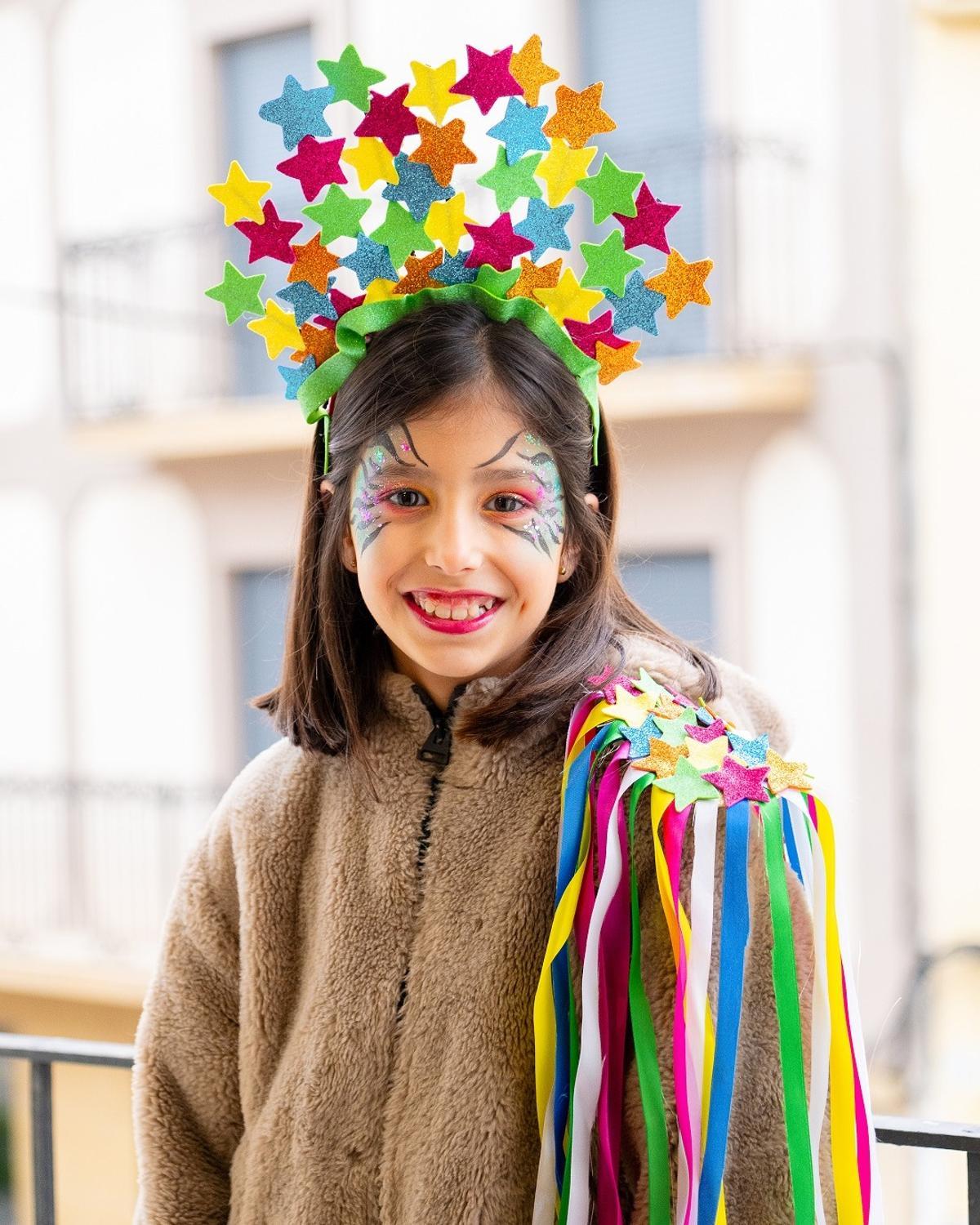 Vega Caldes, reina infantil.