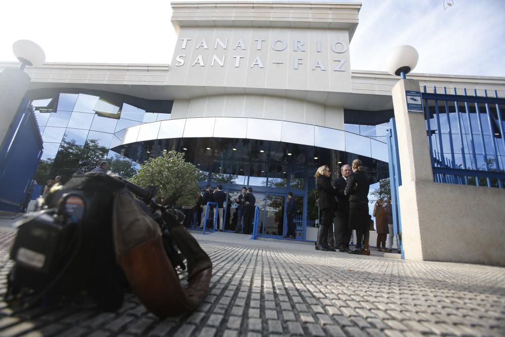 Funeral por la viuda de Vicente Sala