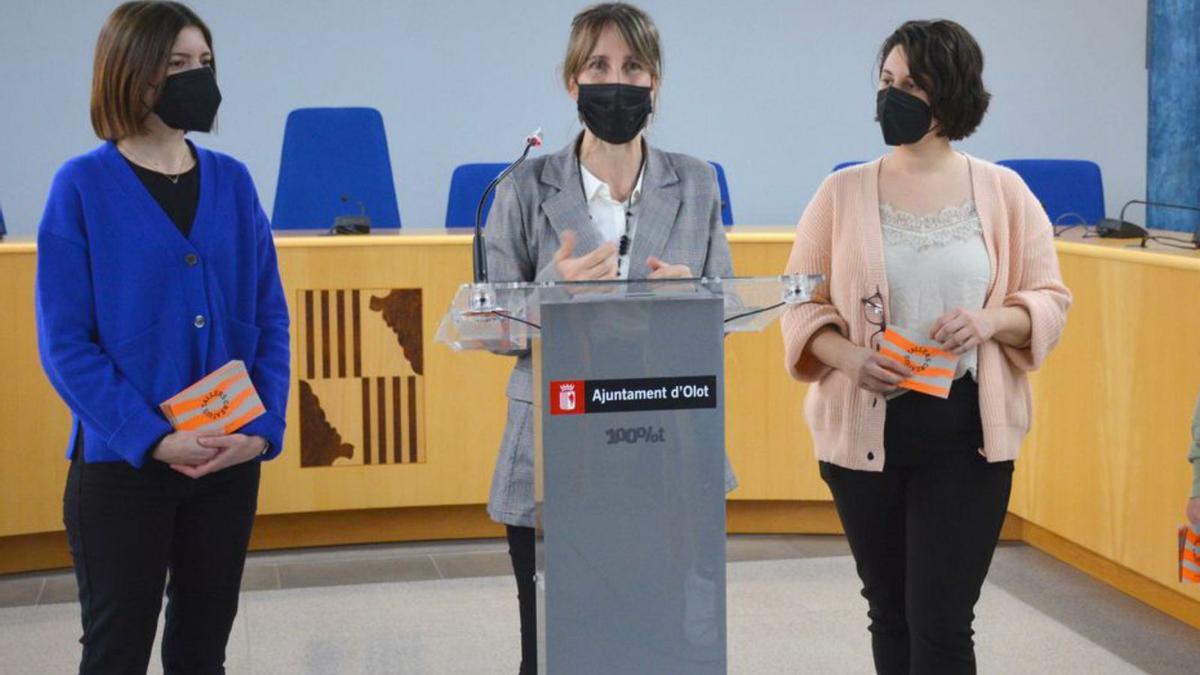 Gemma Canalias, Georgina Artigas i Aurora Muñoz | AJUNTAMENT D’OLOT