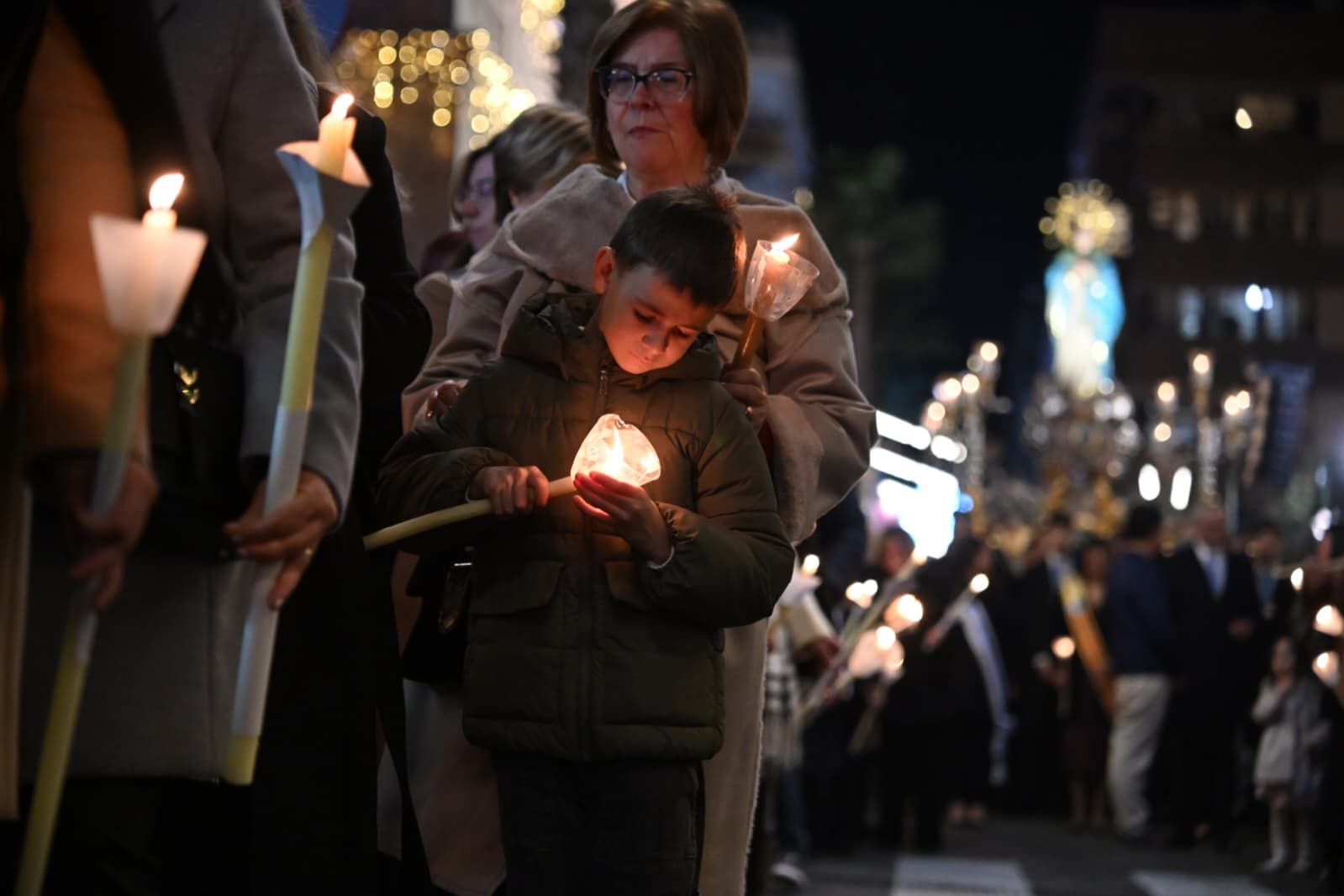 Así ha sido la procesión de La Purísima por las calles de Torrevieja