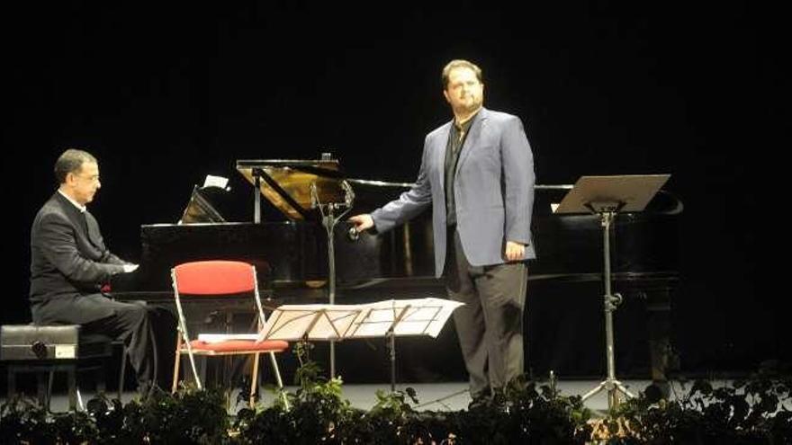 Celso Albelo, durante su concierto.