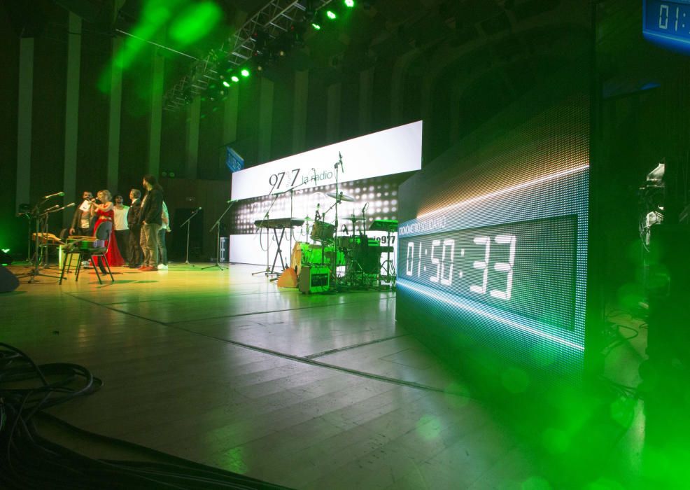 Gala 25 aniversario de la  97.7 en el Palau de Les Arts