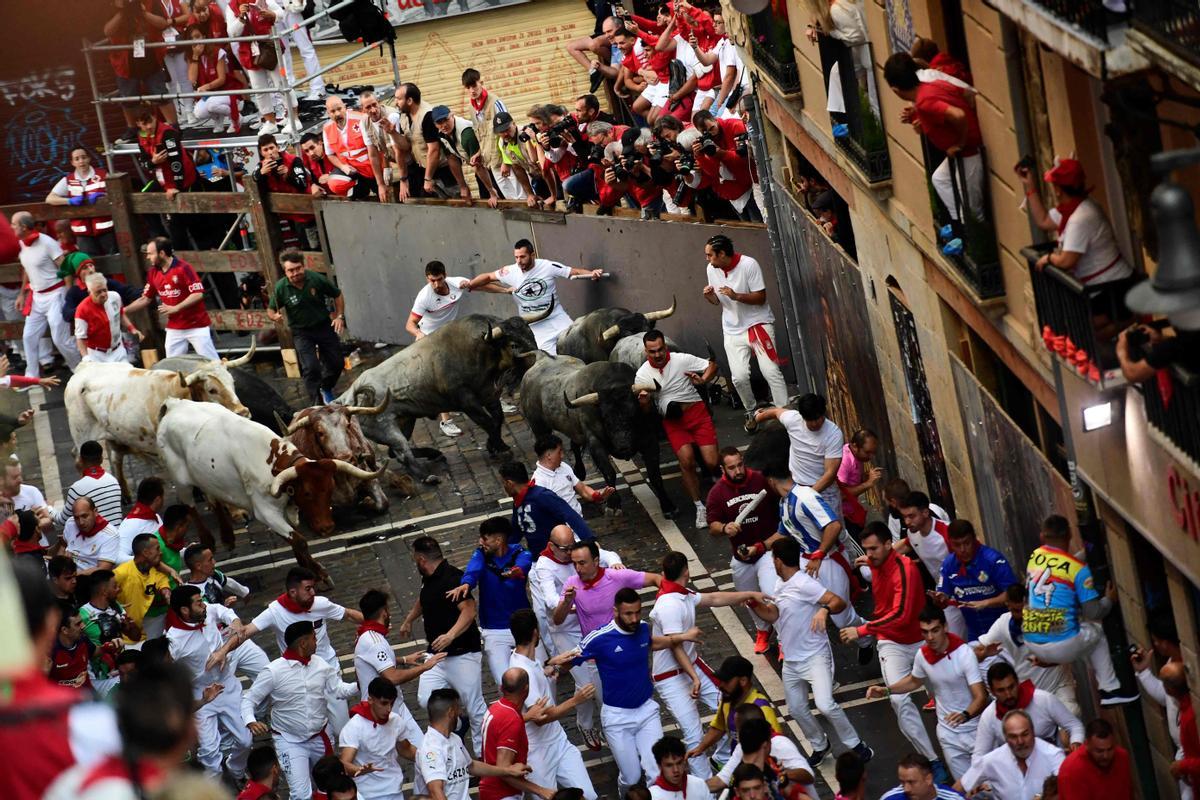 Segundo encierro de los Sanfermines 2023