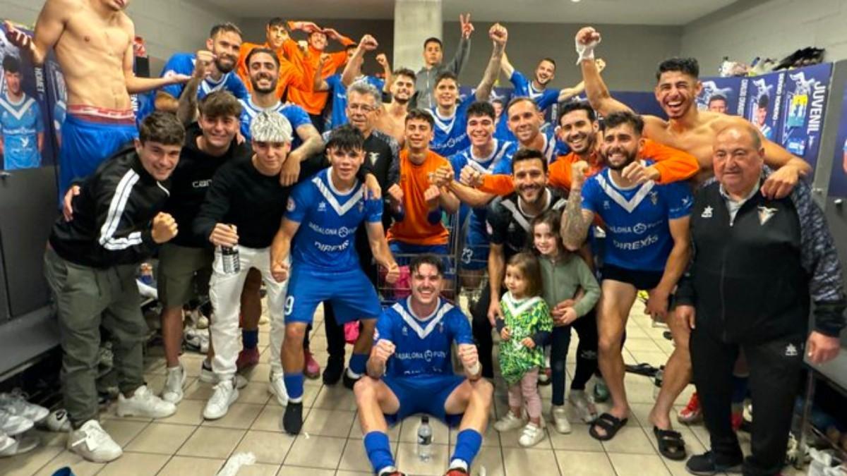 Alegría en el Badalona