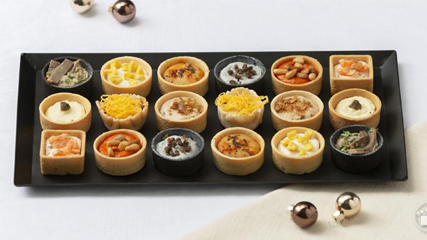 Bandeja de canapés