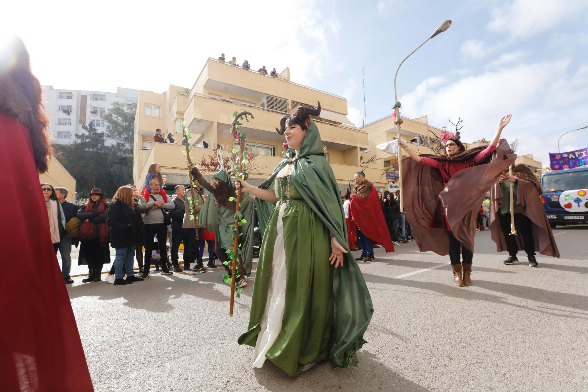 Todas las imágenes de la rúa del Carnaval de Ibiza 2023